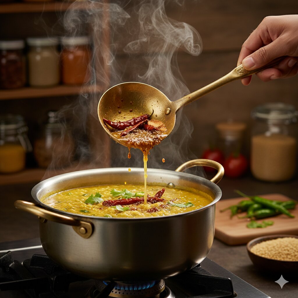 పప్పు వండటం