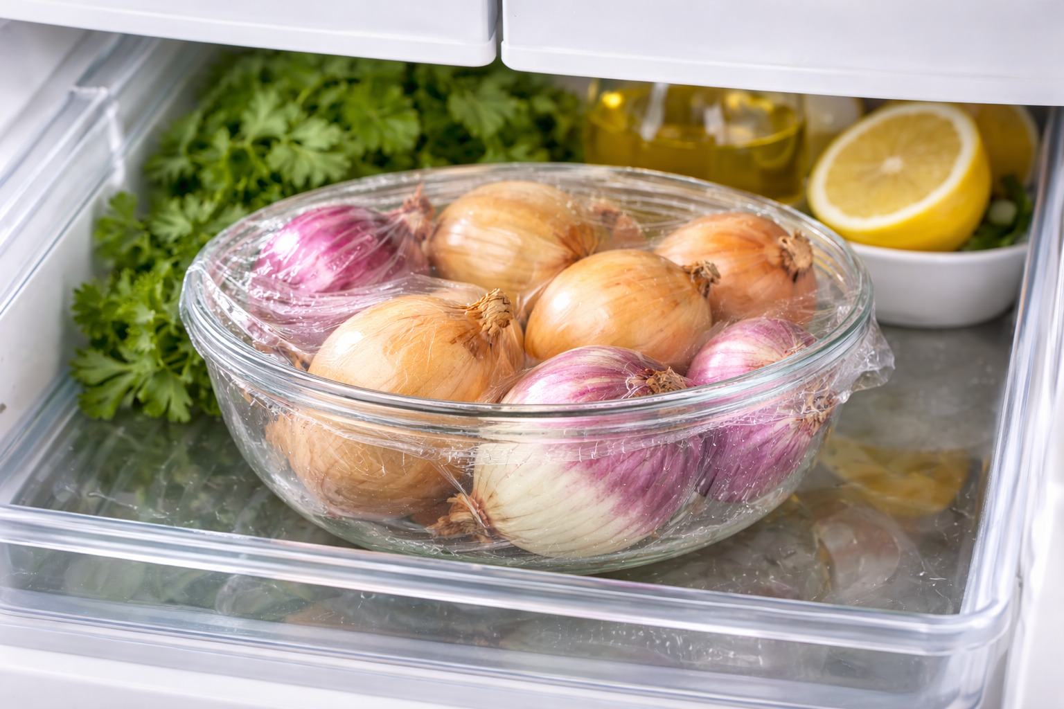 ఫ్రిజ్‌లో ఉల్లిపాయలు ఉంచడం