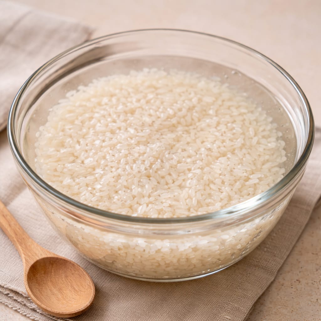 అన్నం నానబెట్టడం