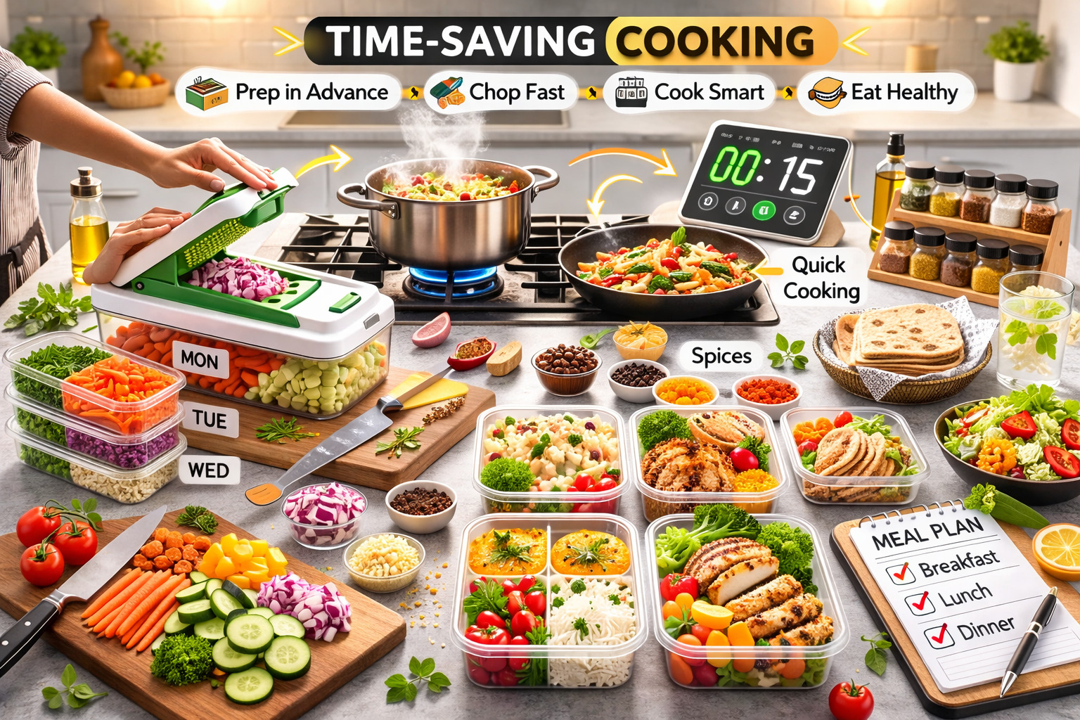 వంటలో టైమ్ సేవ్