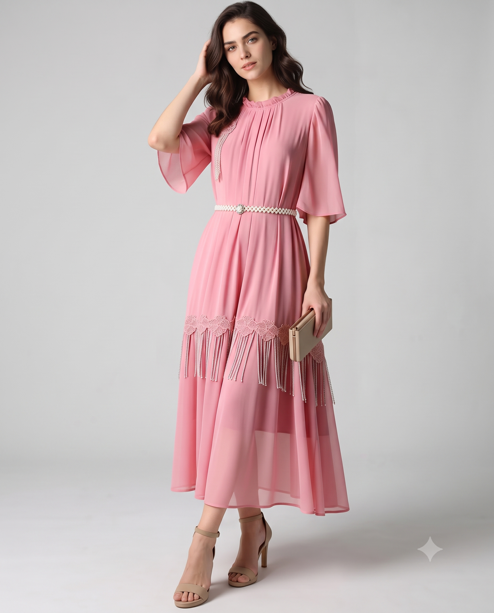 Suo
Print Midi Dress