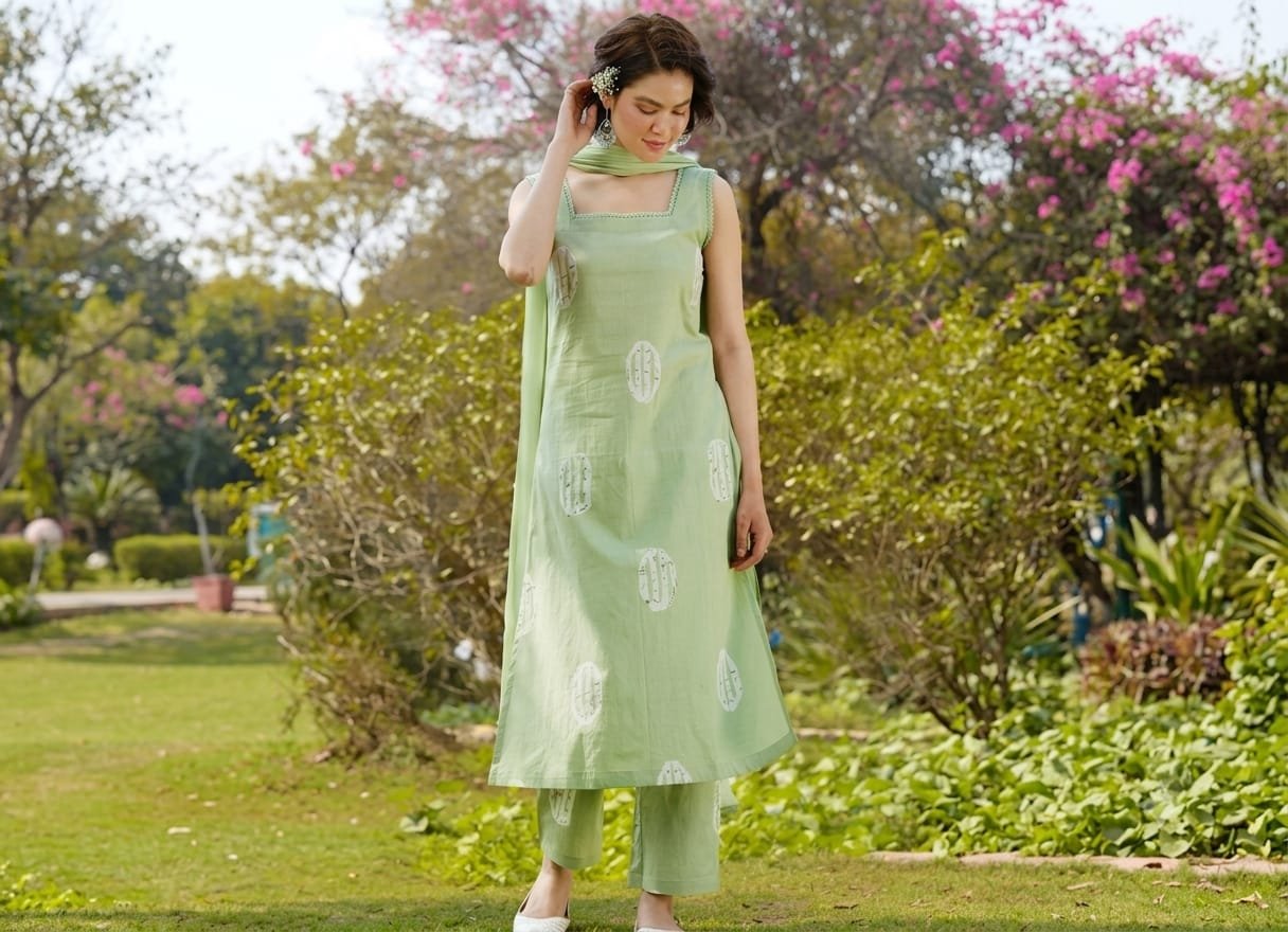 cotton-kurta-with-trousers