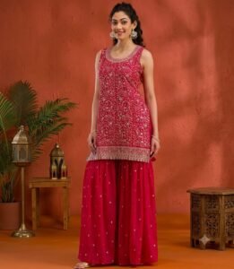 Kurti With Sharara