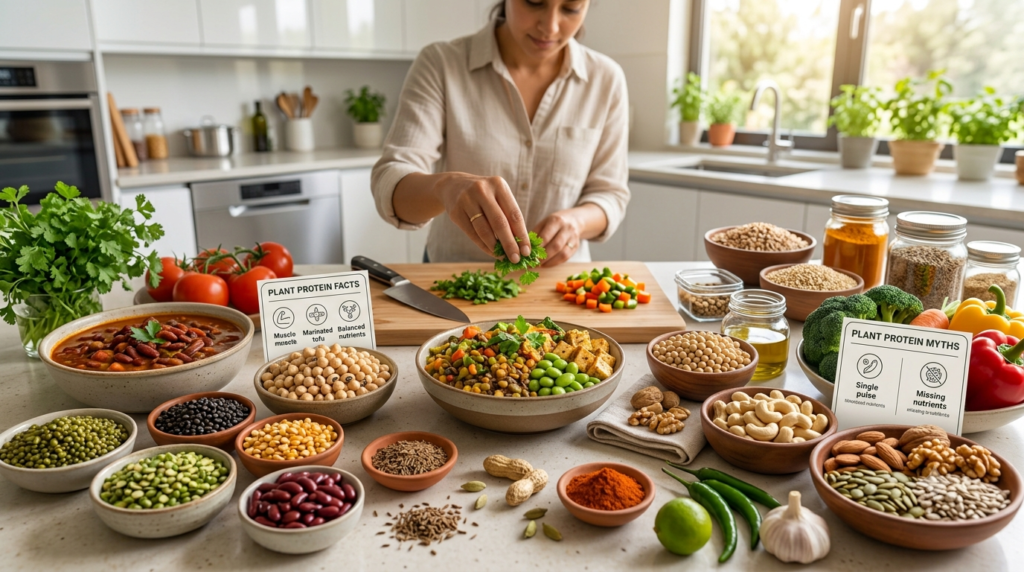 Plant-Based Protein Foods గురించి అపోహలు మరియు నిజాలు