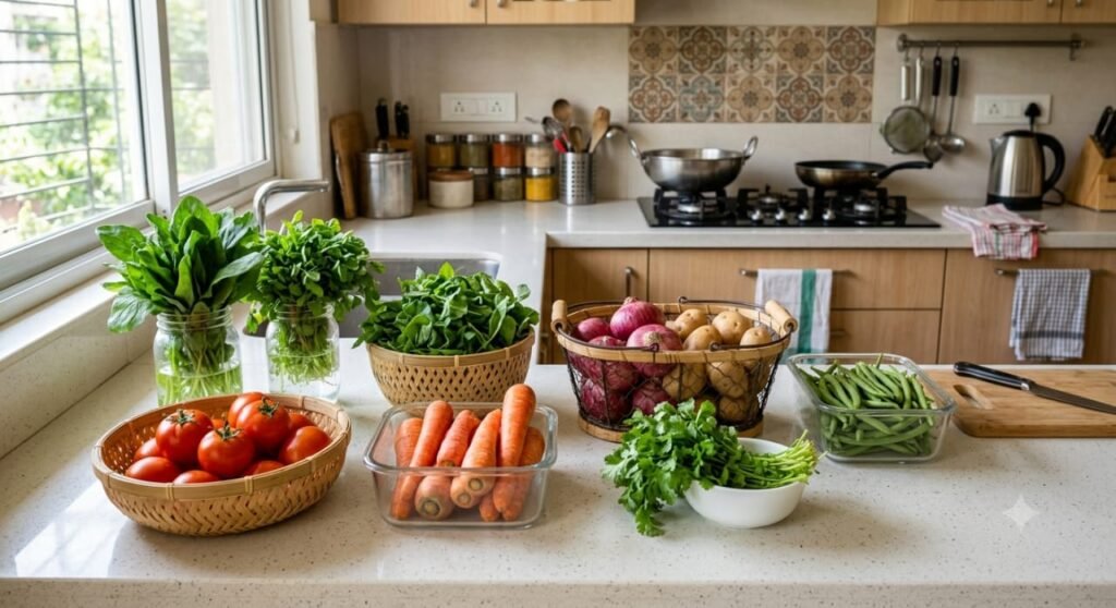 కూరగాయలను తాజాగా ఉంచే Kitchen Storage Tips