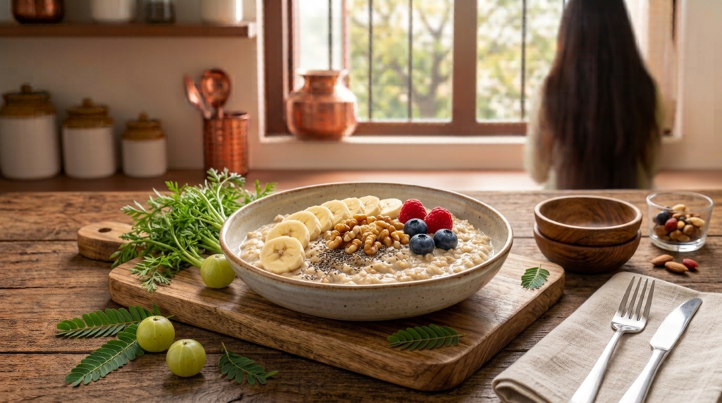 జుట్టు ఆరోగ్యానికి oats మరియు whole grains