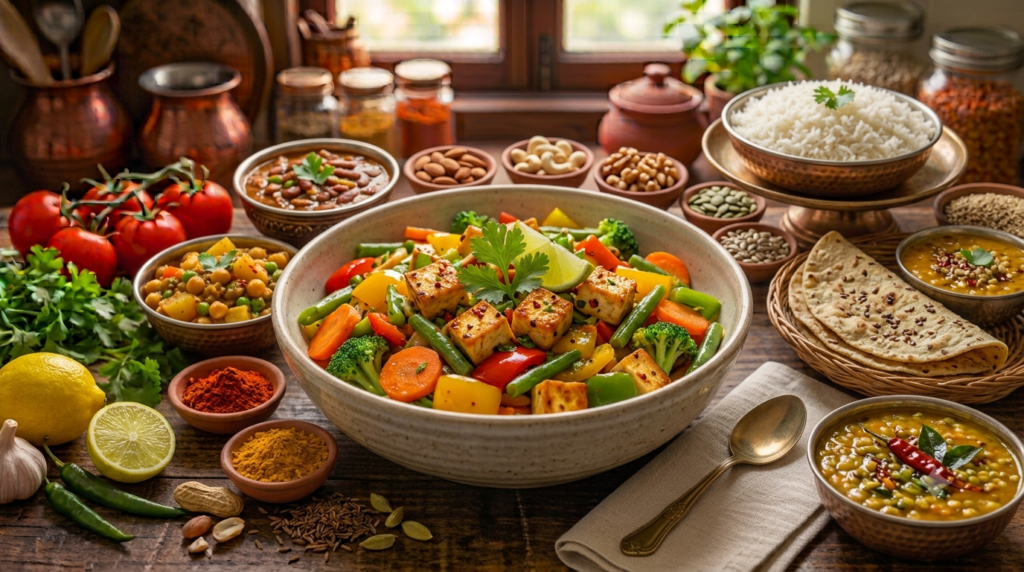 ధాన్యాలు మరియు పప్పులతో Plant-Based Complete Protein Food Combination