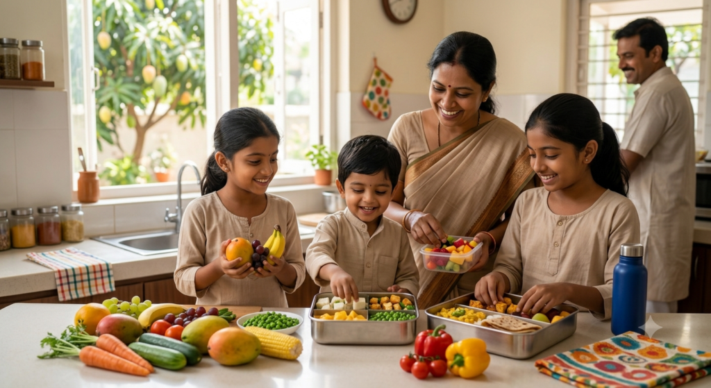 పిల్లలకు నచ్చేలా Healthy Lunch Box తయారీ