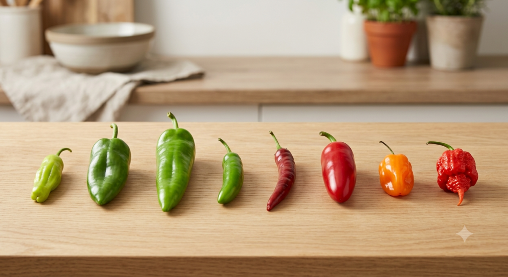 మిర్చి కారం స్థాయిని Scoville Heat Units తో కొలవడం