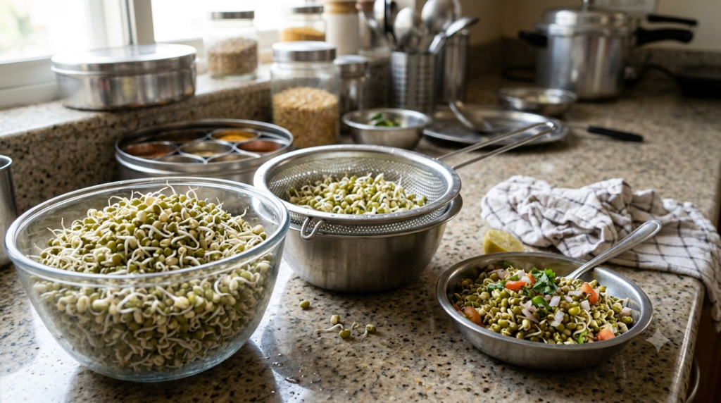 మొలకలు తినేటప్పుడు తీసుకోవాల్సిన ఆరోగ్య జాగ్రత్తలు