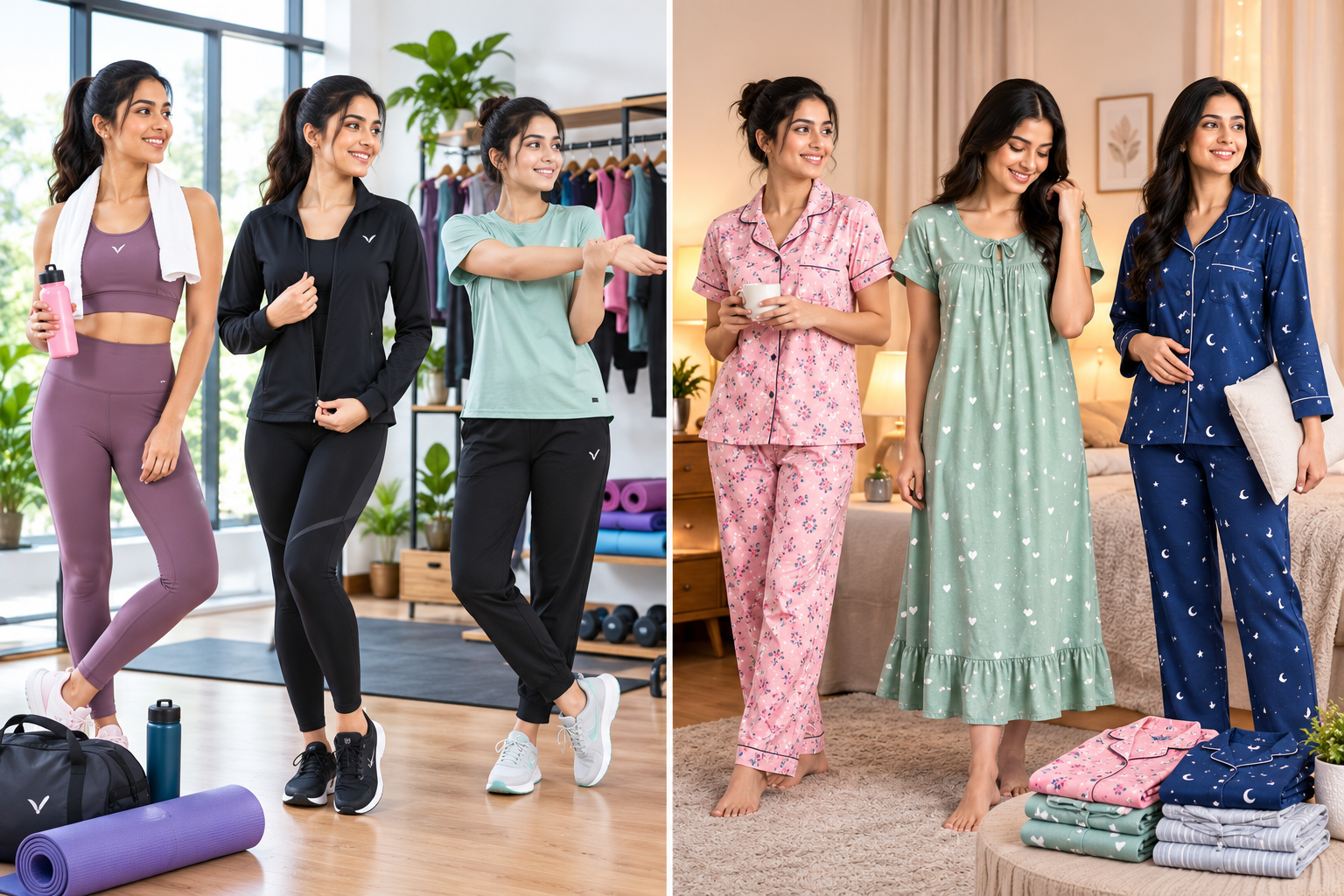 Activewear & Nightwear